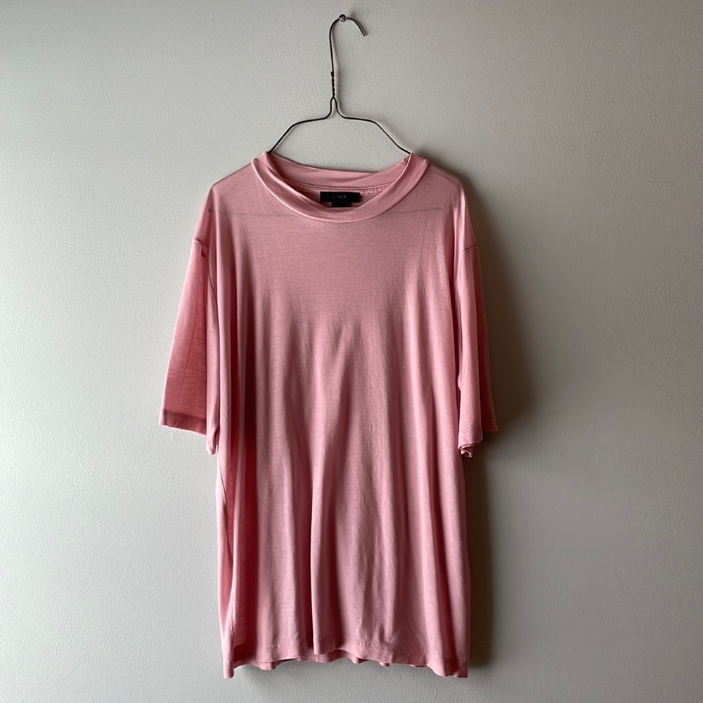 Jcrew pink tee